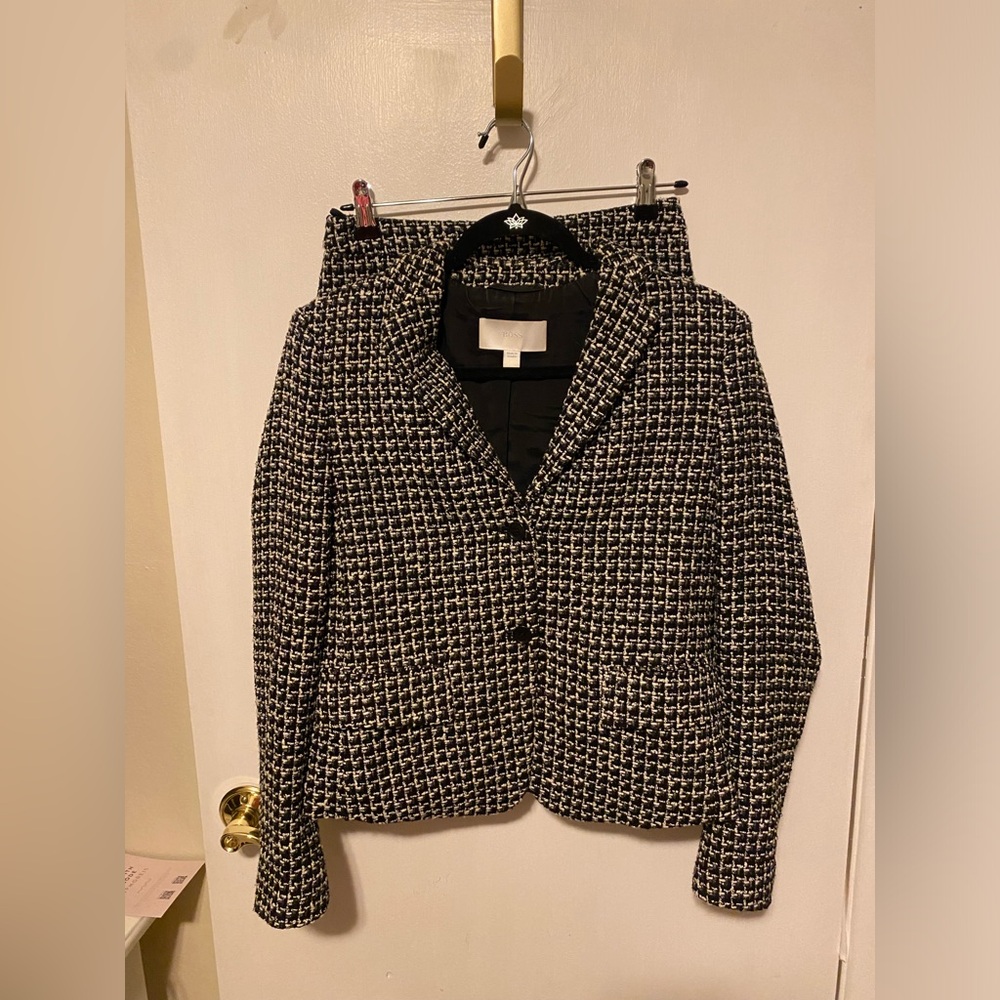 Hugo Boss Black and White Blazer